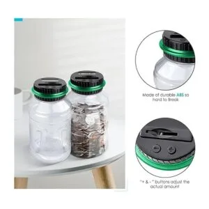 Vcertcpl Alcancía grande para adultos y niños banco_6