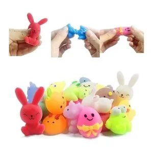 48 piezas de juguetes esponjosos de Pascua Mochi para_3