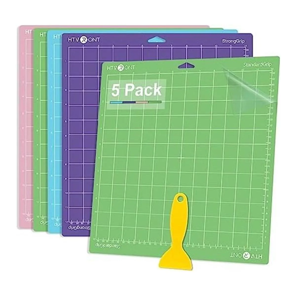 HTVRONT Alfombrilla de corte para Cricut paquete de 5_1