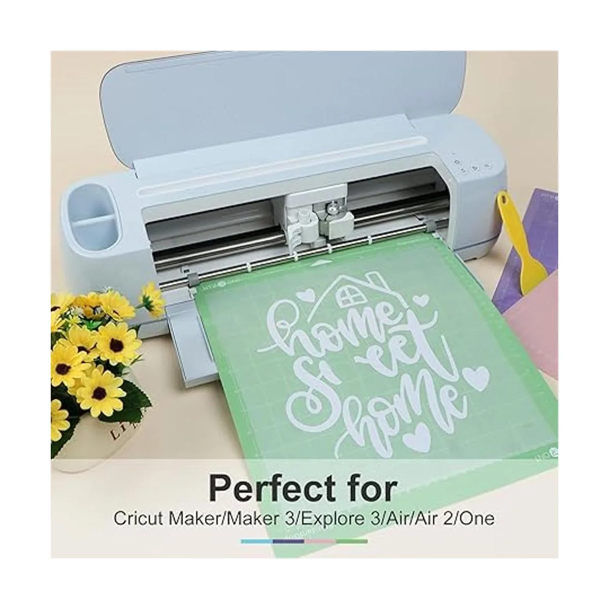 HTVRONT Alfombrilla de corte para Cricut paquete de 5_6