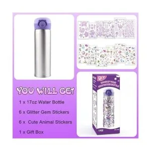 Decora tu propia botella de agua regalos de Navidad para_2