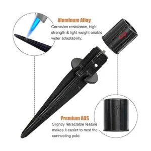 Pluxen Luces solares de estaca de metal de repuesto 6_3