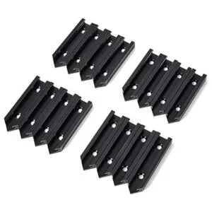 CLEAR STYLE Juego de 4 pistas en T para intersección de_2