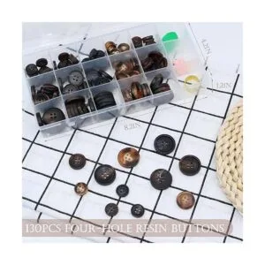 ZYNERY 133 botones de costura mixtos botones redondos de_7