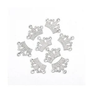 Rodvanvo 24 piezas de joyería de corona para bricolaje_4