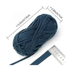 NICEEC 2 madejas de hilo de tela para tejer crochet hilo_2