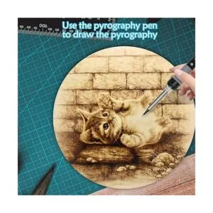 Paquete de 6 círculos redondos de madera de 14 pulgadas_6