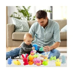 48 piezas de juguetes esponjosos de Pascua Mochi para_5