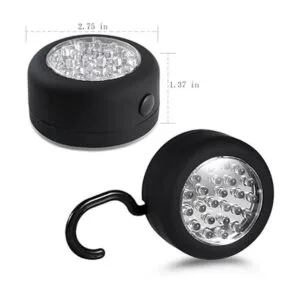 Cade Antorcha magnética redonda de 24 luces LED con_2