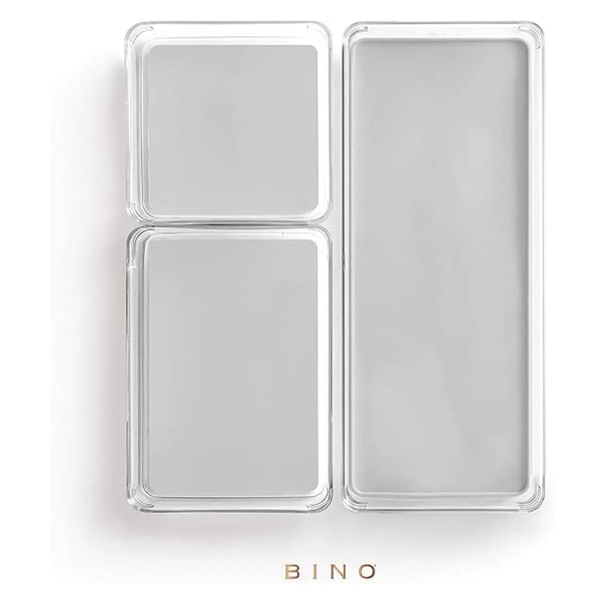 BINO Juego de cubos organizadores de cajones de 3 piezas_5