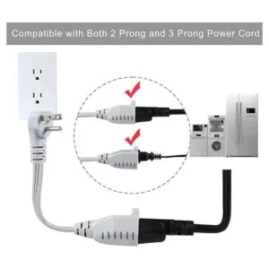 KUNCAN Cable de extensión de alimentación para_2
