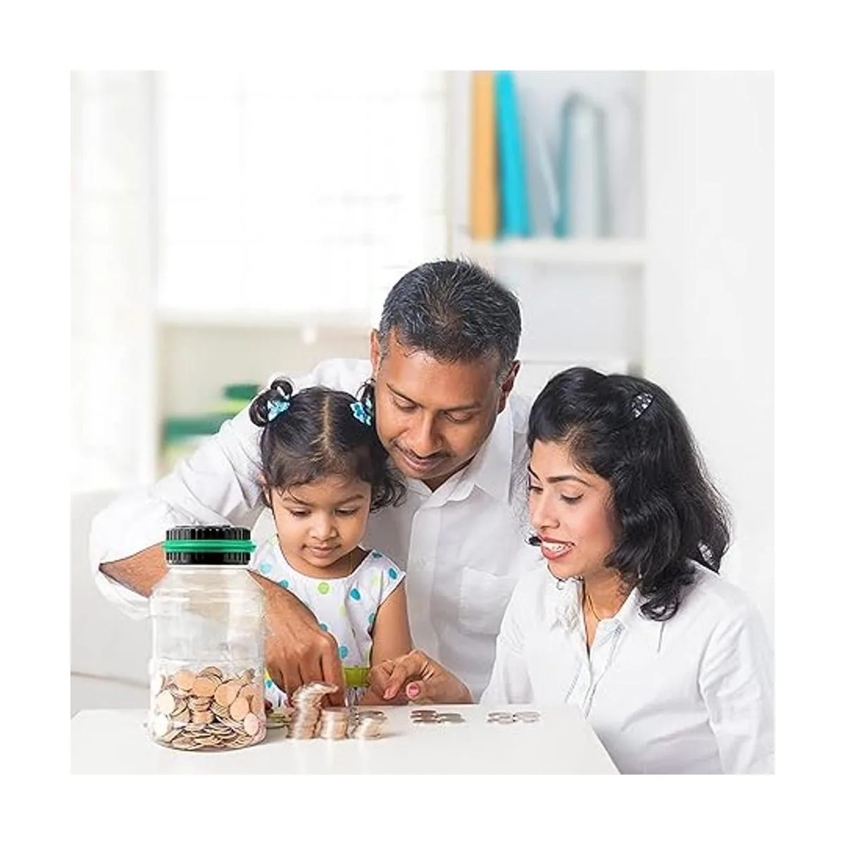 Vcertcpl Alcancía grande para adultos y niños banco_3