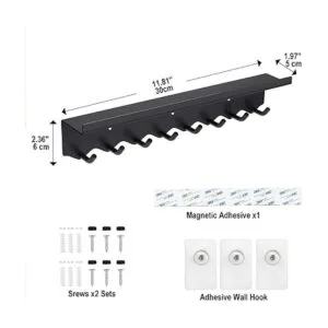 Volnamal Soporte magnético para llaves de pared llavero_4
