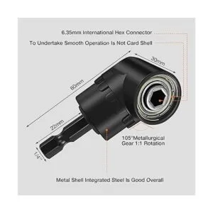 Juego de 10 adaptadores de brocas incluye adaptadores de_4