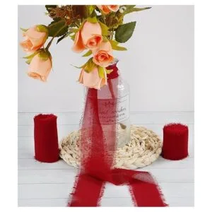 Joycrosso 3 rollos de cinta de gasa hecha a mano con_3