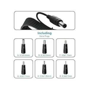 Cable de carga de cargador adaptador DC de 15 V 1 A para_2