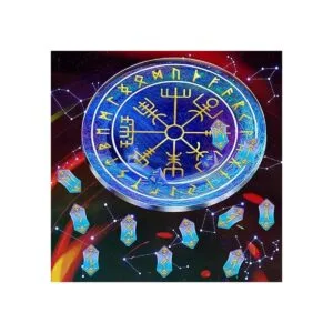 NiArt Rune Divination Juego de moldes de resina epoxi_6