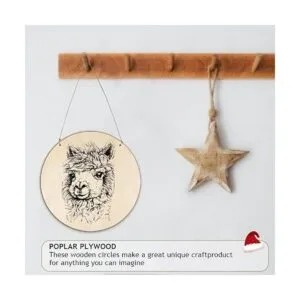 FSWCCK 8 círculos de madera en blanco de 12 pulgadas para_7