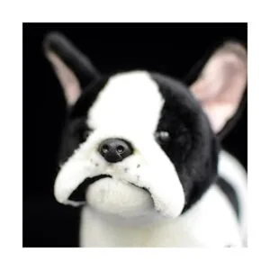 Simulation Juguete de peluche de bulldog francés_4