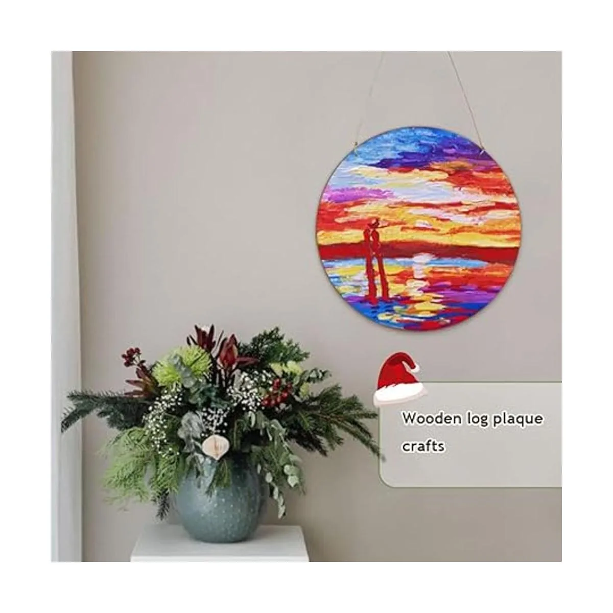 FSWCCK 8 círculos de madera en blanco de 12 pulgadas para_5