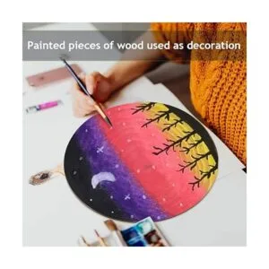 FSWCCK 8 círculos de madera en blanco de 12 pulgadas para_6