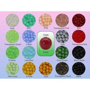 ZHFMLY 900 cuentas de cristal de caramelo hechas a mano_4