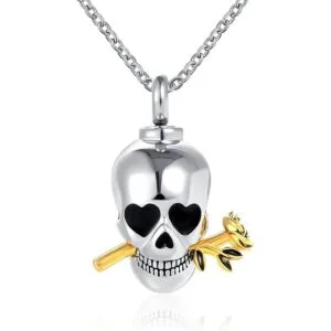 LuxglitterLin Romance Forever Collar de urna de cremación_1