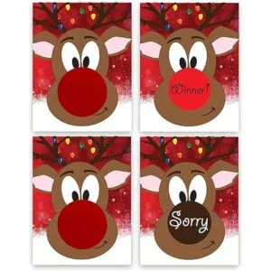 My Scratch Offs Rudolph Cartas de juego de raspar con_3