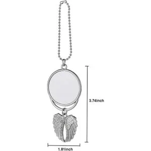 Ouhoe Adorno colgante de coche colgante de espejo_7