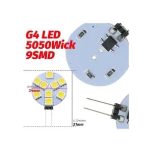 EBD Lighting Bombillas LED G4 15 W 8 unidades_2