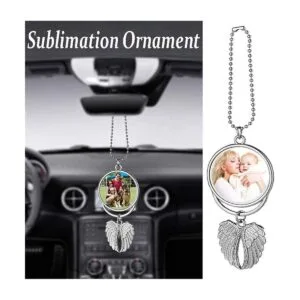 Ouhoe Adorno colgante de coche colgante de espejo_3