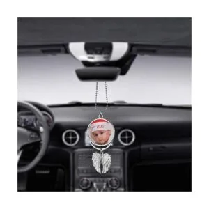 Ouhoe Adorno colgante de coche colgante de espejo_2