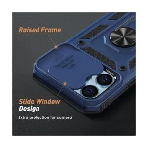 Goton Armor Funda para iPhone 13 Pro con cubierta de_4