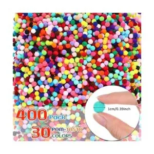 4000 pompones para manualidades varios pompones de 0.3_2