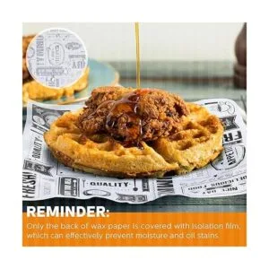 150 hojas de papel de cera de periódico papel de_4