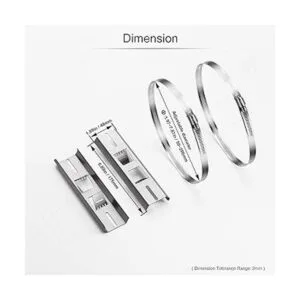 QILIPSU Kits de montaje de poste soportes de acero_3