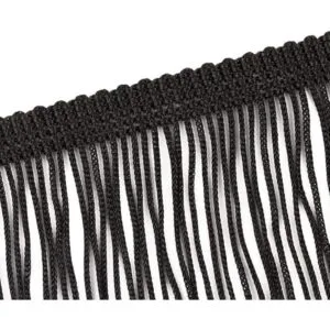 HEARTWISH Borla de fibra de poliéster de encaje con ribete_5