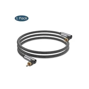 VANAUX Cable RCA de 90 grados cable RCA de ángulo recto_2