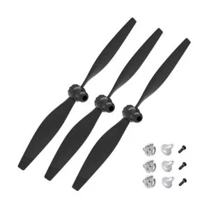 3 juegos de hélice de avión Rc F4U con protectores de_1