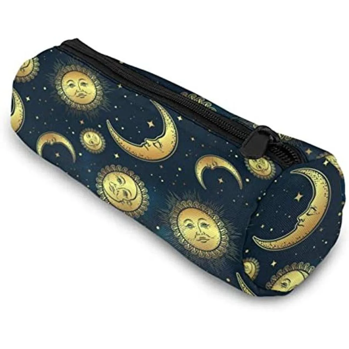 Duduho Estuche para lápices con diseño de luna y estrellas_1