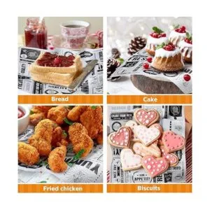 150 hojas de papel de cera de periódico papel de_6