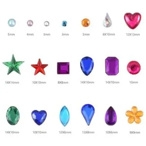 Pegatinas de gemas 3897 calcomanías de diamantes de_3