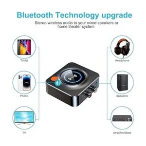 eppfun AK3040R Receptor Bluetooth 5.1 con NFC ranura_5