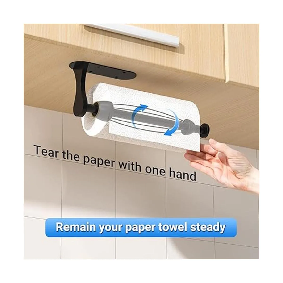 Swaitee Soporte para toallas de papel soporte para_2