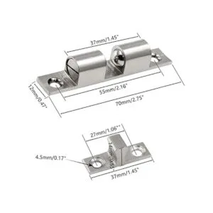 Jiozermi 5 piezas de 2.75 70 mm doble bola tensión_5