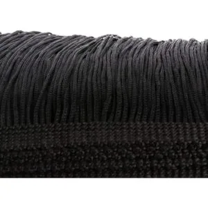 HEARTWISH Borla de fibra de poliéster de encaje con ribete_3