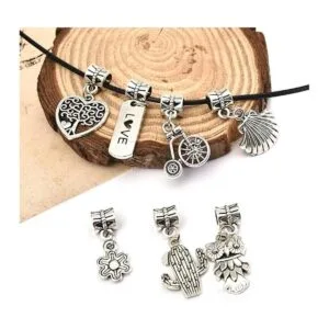 OBSEDE Colgantes de acero inoxidable letras mayúsculas_3