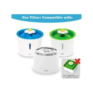 PK.ZTopia Paquete de 8 filtros de fuente de agua para_2