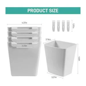 LEZIOA Paquete de 5 soportes para tazas colgantes_7