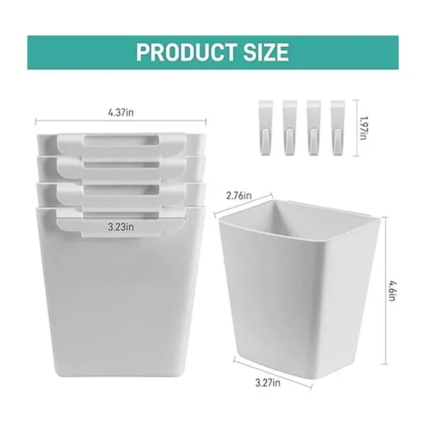 LEZIOA Paquete de 5 soportes para tazas colgantes_7